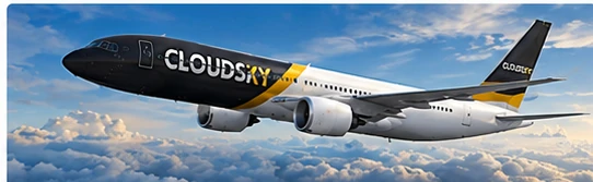 Ilustración Cloudsky Airbus A350-900