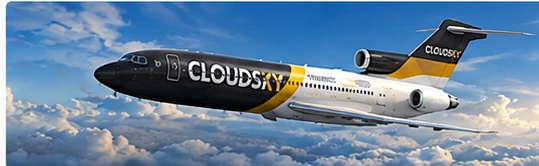 Ilustración Cloudsky Boeing 727-200F