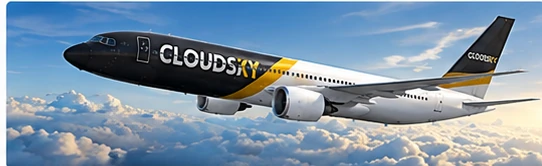 Ilustración Cloudsky Boeing 757-200F