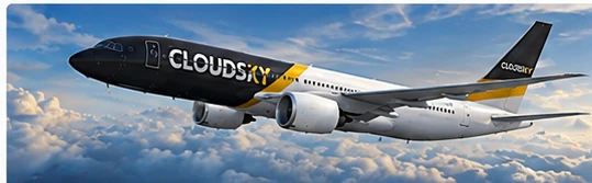 Ilustración Cloudsky Boeing 777-200LR