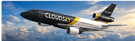 Ilustración Cloudsky McDonnell Douglas MD-11F